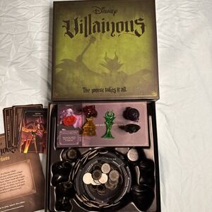 Disney Villain Villainous Strategy Board‎ Game 2018 Wonder Forge complete
